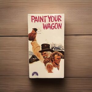 Paint Your Wagon VHS Clint Eastwood Lee Marvin Western Musical Movie 1969 PG